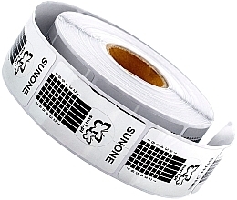 Schablonen für Nagelverlängerungen 3.5 cm silbern - Sunone — Bild N1