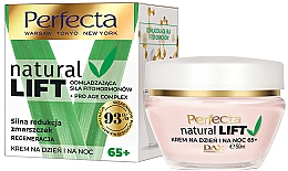 Düfte, Parfümerie und Kosmetik Regenerierende Anti-Falten Gesichtscreme mit Lifting-Effekt 65+ - Perfecta Natural Lift Regenerating Anti-wrinkle Cream