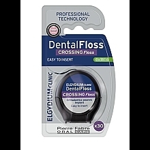 Zahnseide für kieferorthopädische Geräte und Implantate - Elgydium Clinic Dental Floss Crossing Floss Cool Mint — Bild N1