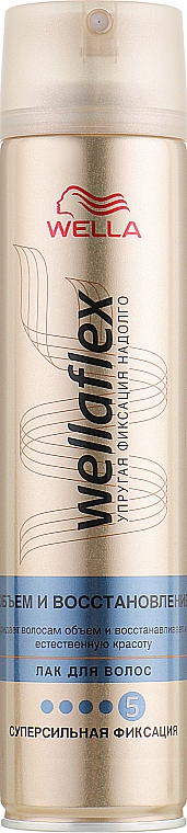 Haarspray für mehr Volumen extra starker Halt - Wella Wellaflex — Bild N1