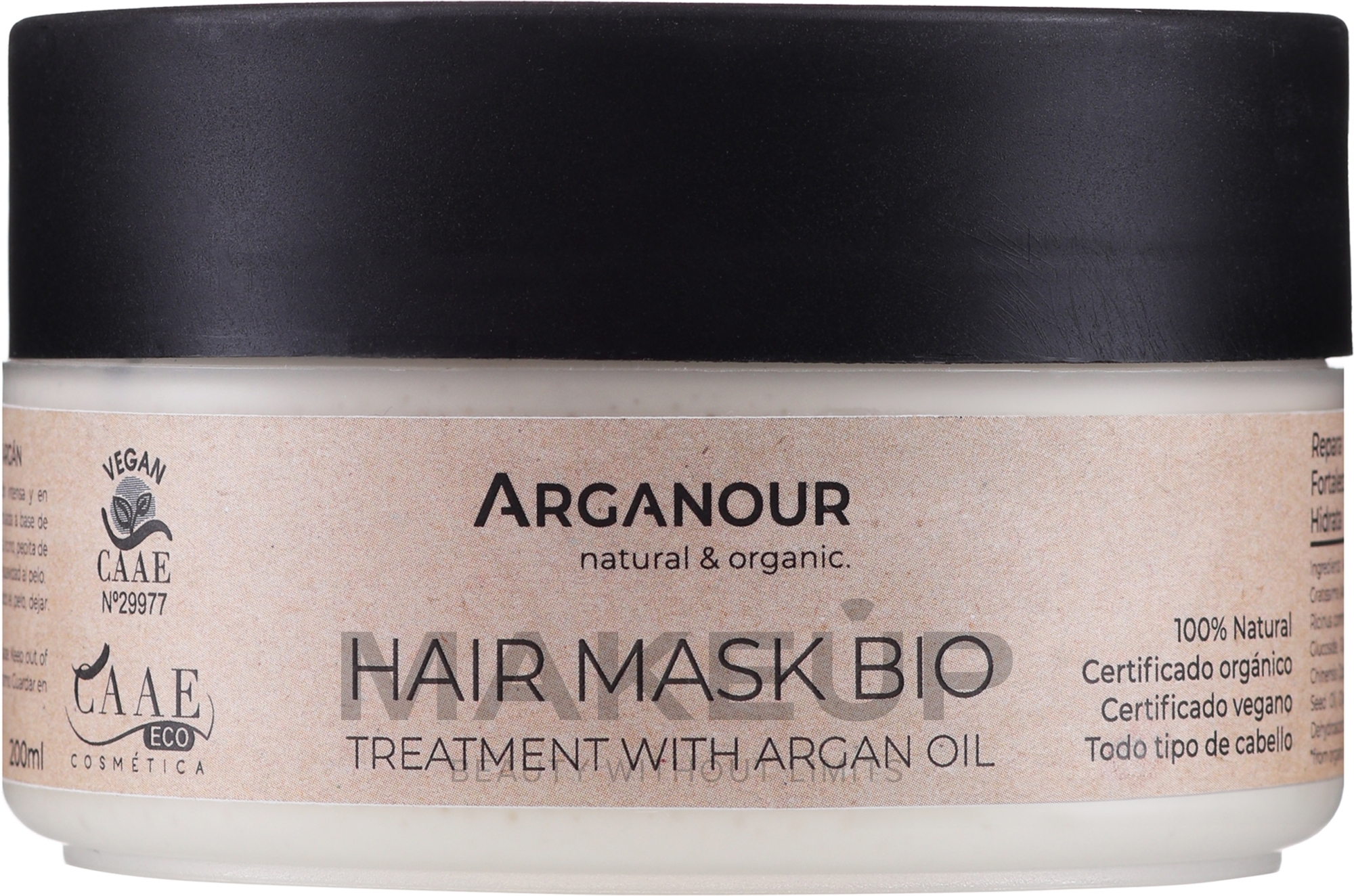 Haarmaske mit Arganöl - Arganour Hair Mask Treatment Argan Oil — Bild 200 ml