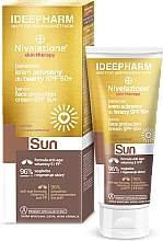 Anti-Aging Sonnenschutzcreme für das Gesicht mit Vitaminen E und PP SPF 50 - Farmona Nivelazione Sun Creme Facial SPF50 — Bild N1
