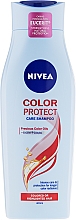 Farbschützendes Shampoo für gefärbtes und gesträhntes Haar mit Eucerit - NIVEA Color Protect + Eucerit Complex Care Shampoo — Bild N1