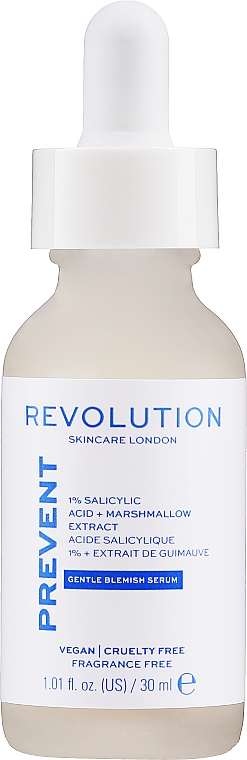 Gesichtsserum mit 1% Salicylsäure und Marshmallow-Extrakt - Revolution Skincare 1% Salicylic Acid Serum With Marshmallow Extract — Bild N1