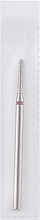 Düfte, Parfümerie und Kosmetik Diamant-Nagelfräser Kegelstumpf L-10 mm 1,8 mm rot - Head The Beauty Tools