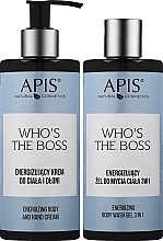 Körperpflegeset - APIS Professional Who's The Boss (Creme 300ml + Duschgel 300ml) — Bild N2