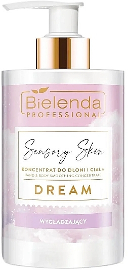 Hautglättendes Konzentrat für Hände und Körper  - Bielenda Professional Sensory Skin Dream Smoothing Hand And Body Concentrate  — Bild N1