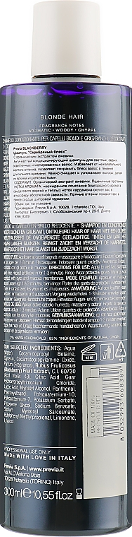 Shampoo für Silberglanz - Previa Blackberry Silver Shampoo — Bild N2