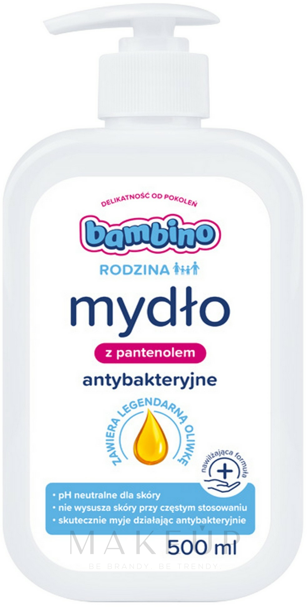 Kinder-Flüssigseife mit Panthenol - Bambino Family Soap — Bild 500 ml