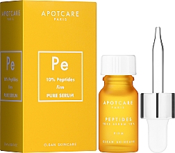 Gesichtsserum - Apot.Care Peptides Pure Serum 10% Firm Clean Skincare — Bild N2