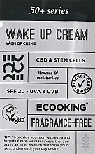 GESCHENK! Gesichtscreme für den Tag SPF 20 - Ecooking 50+ Wake Up Cream (Probe)  — Bild N1