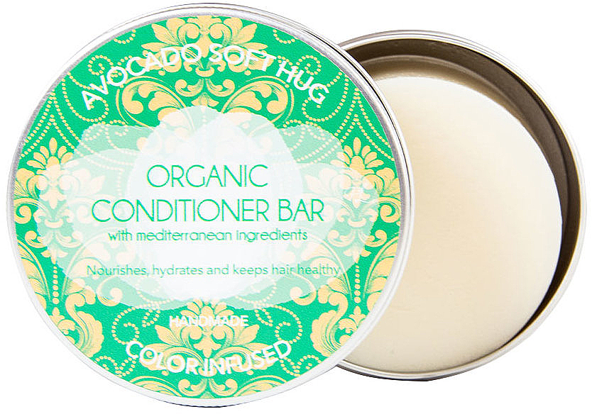 Fester Haarconditioner - Biocosme Bio Solid Avocado Soft Hug Organic Conditioner Bar — Bild N1