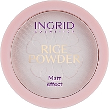 Transparenter langanhaltender Puder mit Matteffekt - Ingrid Cosmetics Professional Translucent Powder — Bild N2