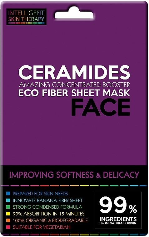 Gesichtsmaske mit Ceramiden - Beauty Face Intelligent Skin Therapy Mask — Bild N1