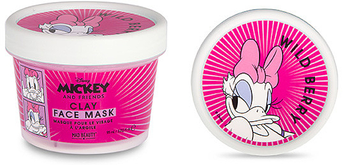 Gesichtsmaske mit Waldbeerenaroma Gänseblümchen - Mad Beauty Clay Face Mask Daisy — Bild N1