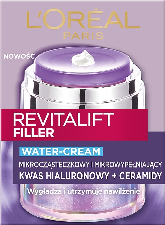 Stärkende Gesichtscreme - L'Oreal Paris Revitalift Filler Water-Cream — Bild N3