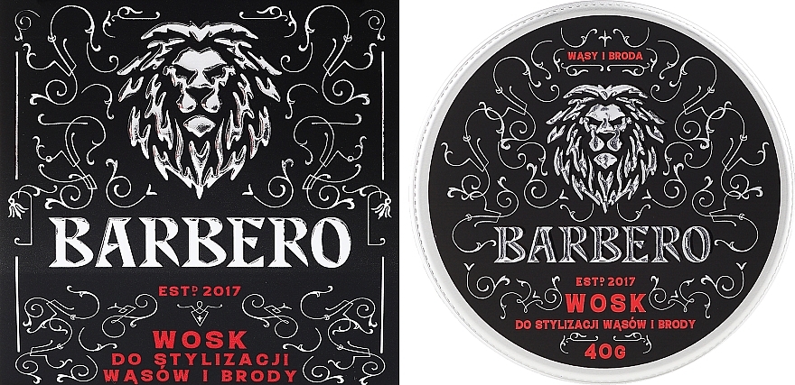 Bart- und Schnurrbartwachs - Barbero Beard Care Wax — Bild N2