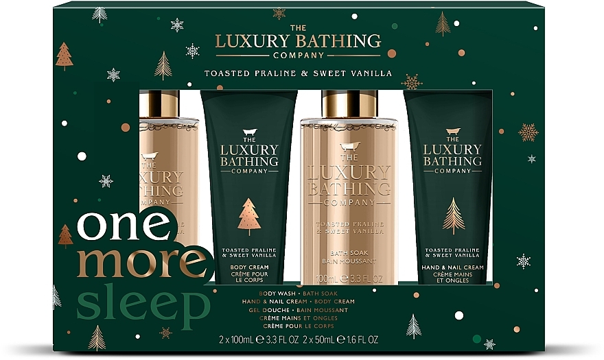 Set, 4 Produkte - Grace Cole The Luxury Bathing One More Sleep Set  — Bild N1