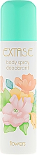 Düfte, Parfümerie und Kosmetik Deospray - Extase Flowers Deodorant