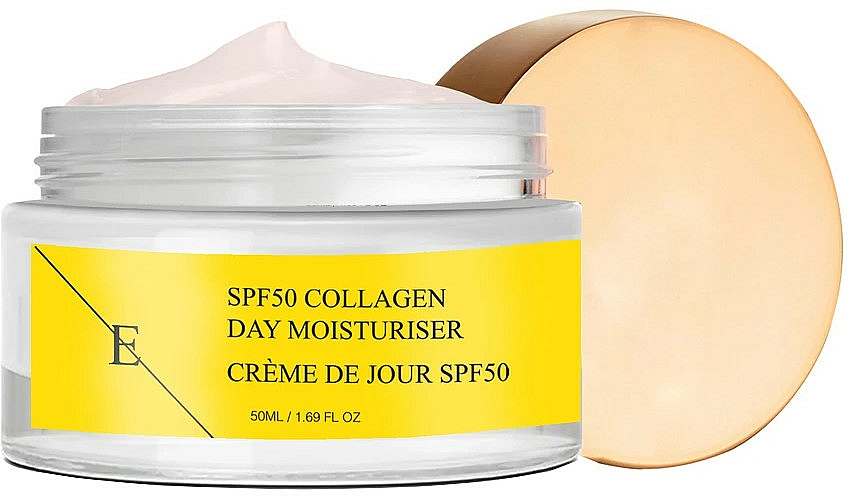 Tagescreme für das Gesicht mit Kollagen - Eclat Skin London Collagen Day Cream SPF50 — Bild N1