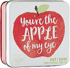 Seife im Metallbox mit Apfelduft - Scottish Fine Soap In A Tin Fruits Apple Soap — Bild N1