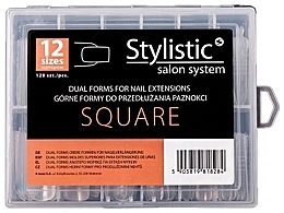 Düfte, Parfümerie und Kosmetik Falsche Fingernägel - Claresa Stylistic Salon Sistem Dual Form Square 
