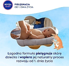 Biologisch abbaubare Tücher 2x57 St. - Nivea Baby Soft & Cream — Bild N3