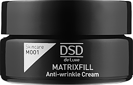Düfte, Parfümerie und Kosmetik Regenerierende Anti-Falten Gesichtscreme mit Aloe Vera und Arganöl - Simone DSD De Luxe Matrixfill Anti-wrinkle Cream