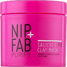 Düfte, Parfümerie und Kosmetik Gesichtsmaske mit Tonerde und Salicylsäure - NIP+FAB Salicylic Fix Clay Mask