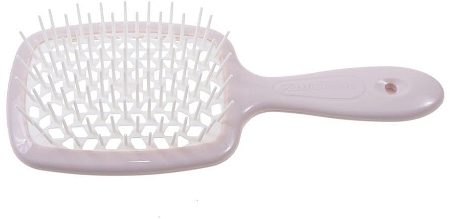 Haarbürste rosa-weiß - Janeke Superbrush — Bild N2