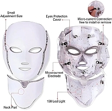 LED-Gesichtsmaske 7 Farben - Eclat Skin London Limited Edition Pro 7 Colour LED Face & Neck Mask — Bild N1