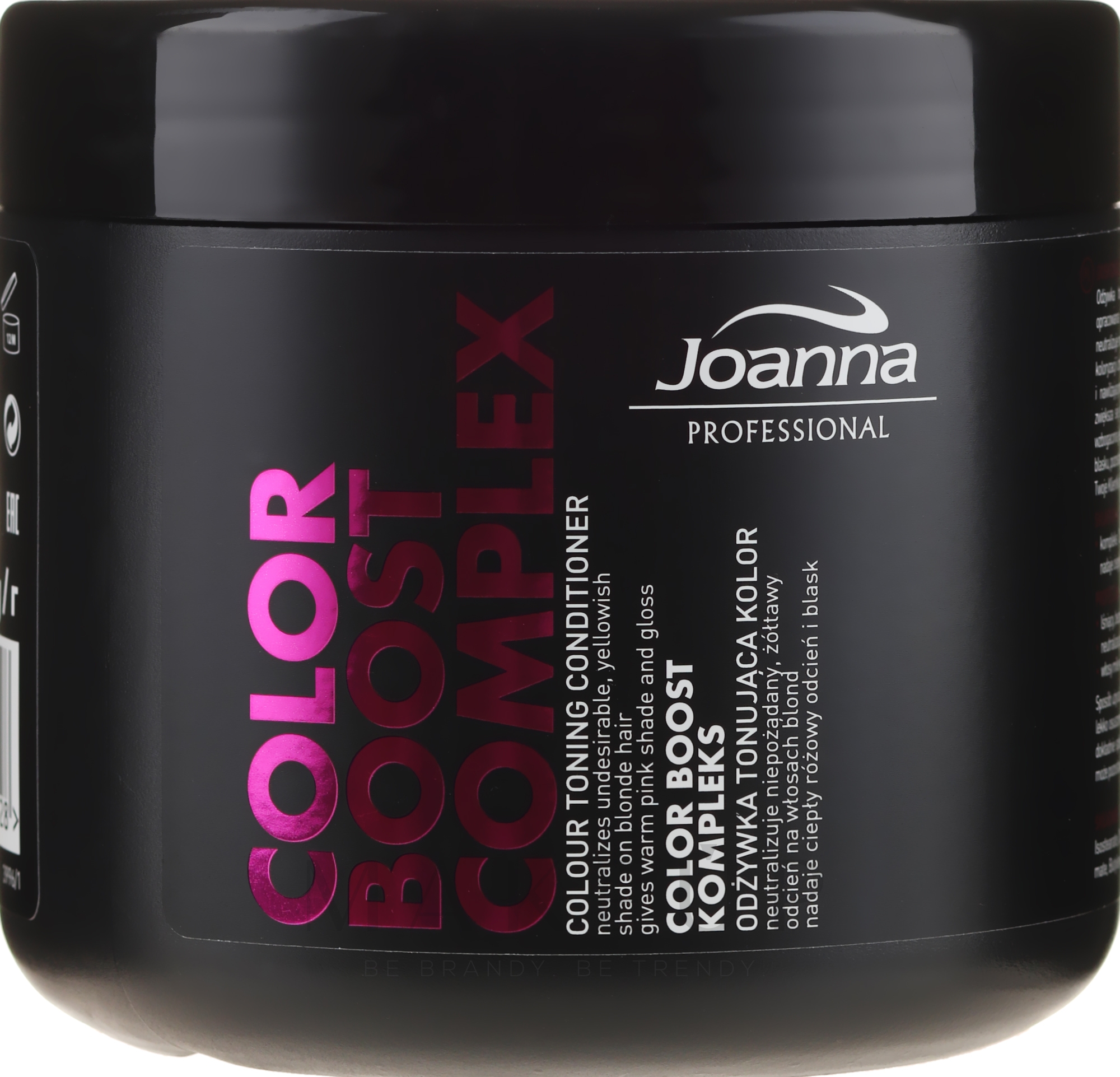 Revitalisierender Conditioner für blonde und graue Haare gegen Gelbstich - Joanna Professional Color Boost Complex Conditioner — Bild 500 g