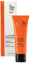 Düfte, Parfümerie und Kosmetik Aufhellende Peelingmaske für das Gesicht mit Papayaextrakt - Peggy Sage Peel-Off Radiance Mask