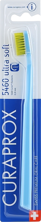 Zahnbürste ultra weich CS 5460 blau-hellgrün - Curaprox CS 5460 Ultrasoft — Bild N1