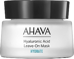 Leave-in Gesichtsmaske mit Hyaluronsäure - Ahava Hyaluronic Acid Leave On Mask (Probe)  — Bild N1