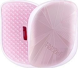 Haarbürste rosa - Tangle Teezer Compact Styler Smashed Holo Pink — Bild N1
