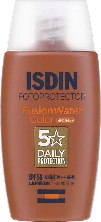 Getönte Sonnenschutzcreme - Isdin Fusion Water Colour Light SPF50 — Bild N1