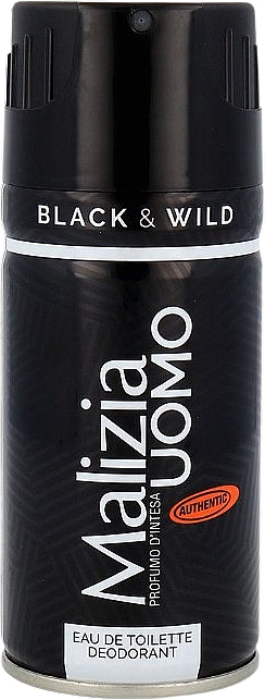 Deospray für Männer - Malizia Uomo Black & Wild Deodorant Spray — Bild N1