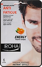 Düfte, Parfümerie und Kosmetik Gelpatches gegen müde Augen mit Vitaminen - Iroha Nature Anti-Fatigue Energy Vitamin Complex