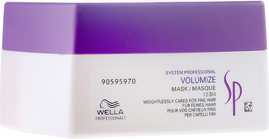 Volumenmaske für feines Haar - Wella Professionals Wella SP Volumize Mask