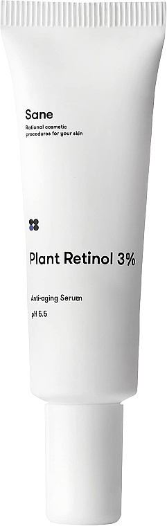 Gesichtsserum mit Retinol - Sane Plant Retinol 3% + Vitamin F 2% Anti-aging Serum pH 5.5 — Bild N2