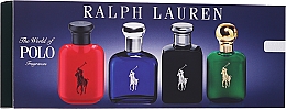 Düfte, Parfümerie und Kosmetik Ralph Lauren The World Of Polo Fragrances Miniset - Duftset (Eau de Toilette 4x15ml)