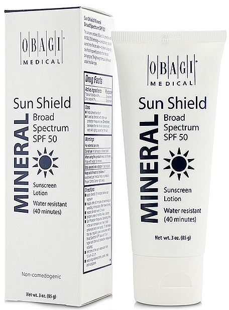 Sonnenschutzcreme auf Mineralbasis - Obagi Medical Sun Shield Mineral Broad Spectrum SPF 50 — Bild N1