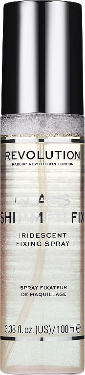 Make-up-Fixierer mit Glow-Effekt - Makeup Revolution Glass Shimmer Fix Setting Spray — Bild N1