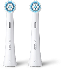 Austauschbare Zahnbürstenköpfe für elektrische Zahnbürste weiß - Oral-B Braun iO Gentle Care — Bild N2