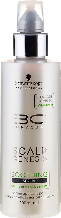 Beruhigendes Haarserum für trockene und empfindliche Kopfhaut - Schwarzkopf Professional BC Bonacure Scalp Genesis Soothing Serum — Bild N2