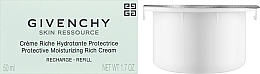 Feuchtigkeitsspendende und nährende Gesichtscreme - Givenchy Skin Ressource Protective Moisturizing Rich Cream (Refill) — Bild N2