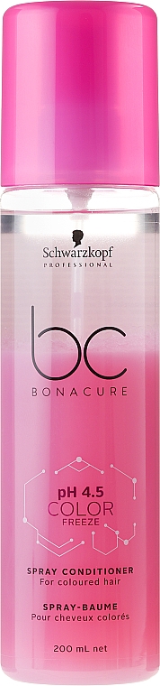 Haarspülung Spray für gefärbtes Haar - Schwarzkopf Professional BC Bonacure Color Freeze Spray Conditioner — Bild N1