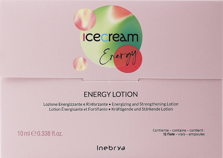 Serum gegen Haarausfall - Inebrya Ice Cream Energy Lotion Intensive — Bild N1