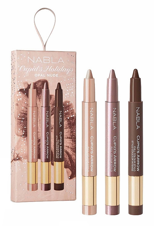 Set - Nabla Cupid's Holidays Opal Nude (Eyeliner/3 x 0,8 g)  — Bild N1